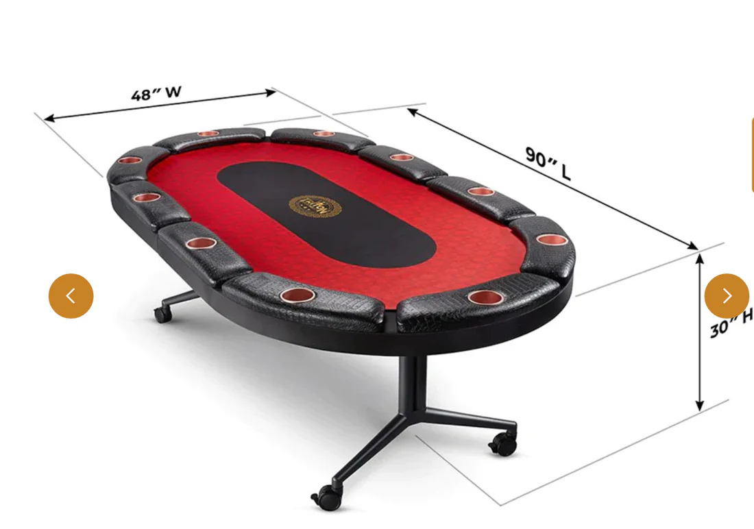 Premium Table for 10 or 8 Players - Foldable